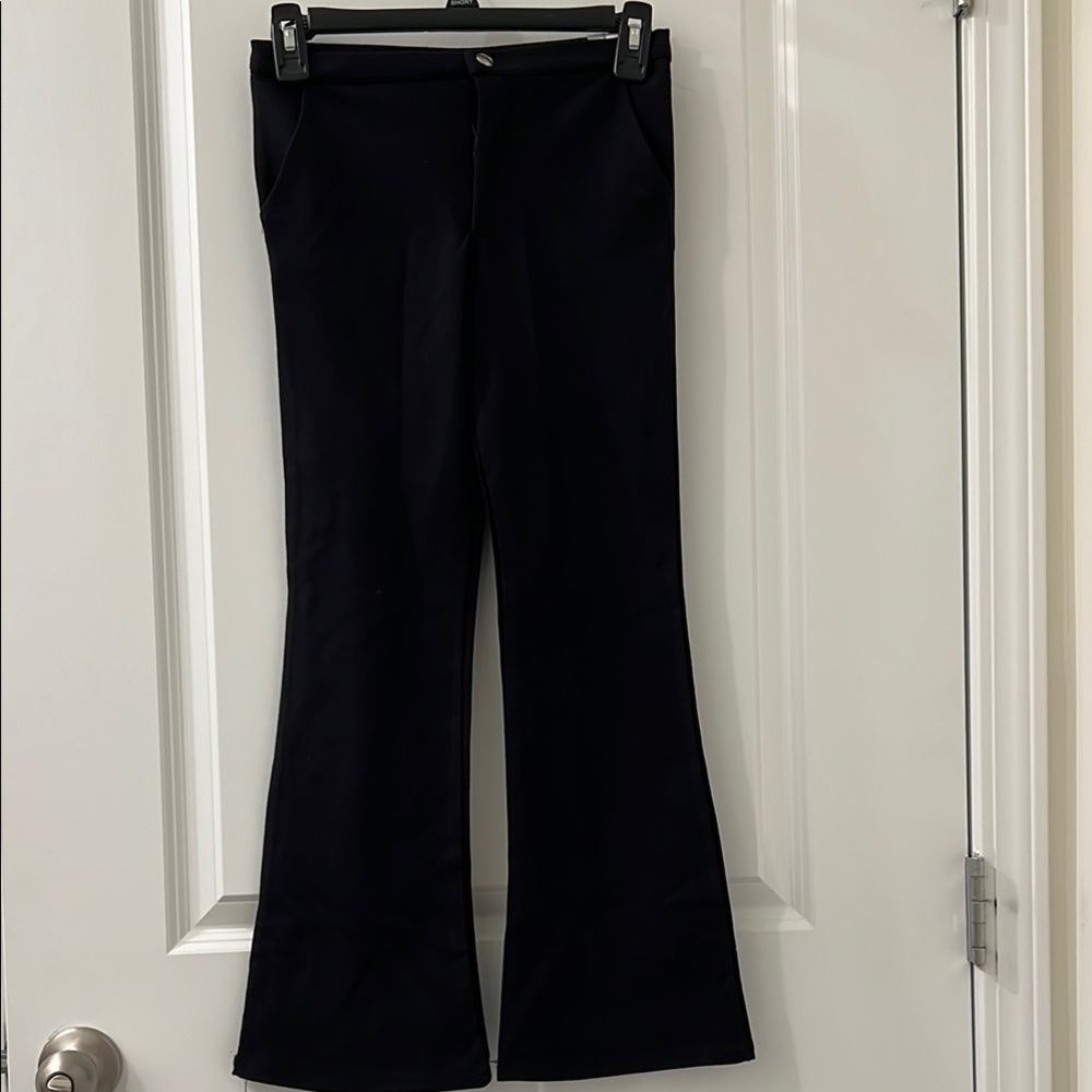 Maurices Black Casual Flared Pants